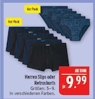 Aktuelles Herren Slips Angebot bei Marktkauf in Erlangen ab 9,99 €