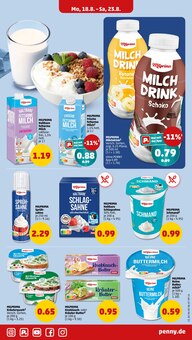 Sahne im aktuellen Penny Prospekt (Karlsruhe) Sahne im Penny Prospekt "Wer günstig will, muss Penny." mit 38 Seiten (Karlsruhe)