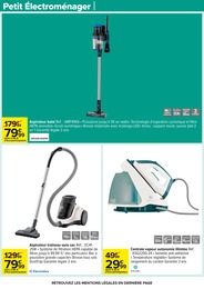 Offre Aspirateur Balai dans le catalogue Carrefour du moment à la page 79