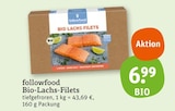 Bio-Lachs-Filets von followfood im aktuellen tegut Prospekt für 6,99 €