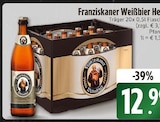 Weißbier Hell von Franziskaner im aktuellen E xpress Prospekt für 12,99 €