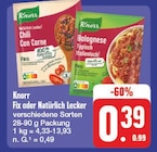 EDEKA Hof Prospekt mit  im Angebot für 0,39 €