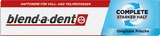 Complete Haftcreme von Blend-a-dent für 4,79 € bei Rossmann im Angebot Complete Haftcreme von Blend-a-dent im aktuellen Rossmann Prospekt