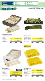 Kartoffeln im aktuellen METRO Prospekt (Wuppertal) Kartoffeln im METRO Prospekt "Wochenangebote" mit 54 Seiten (Wuppertal)