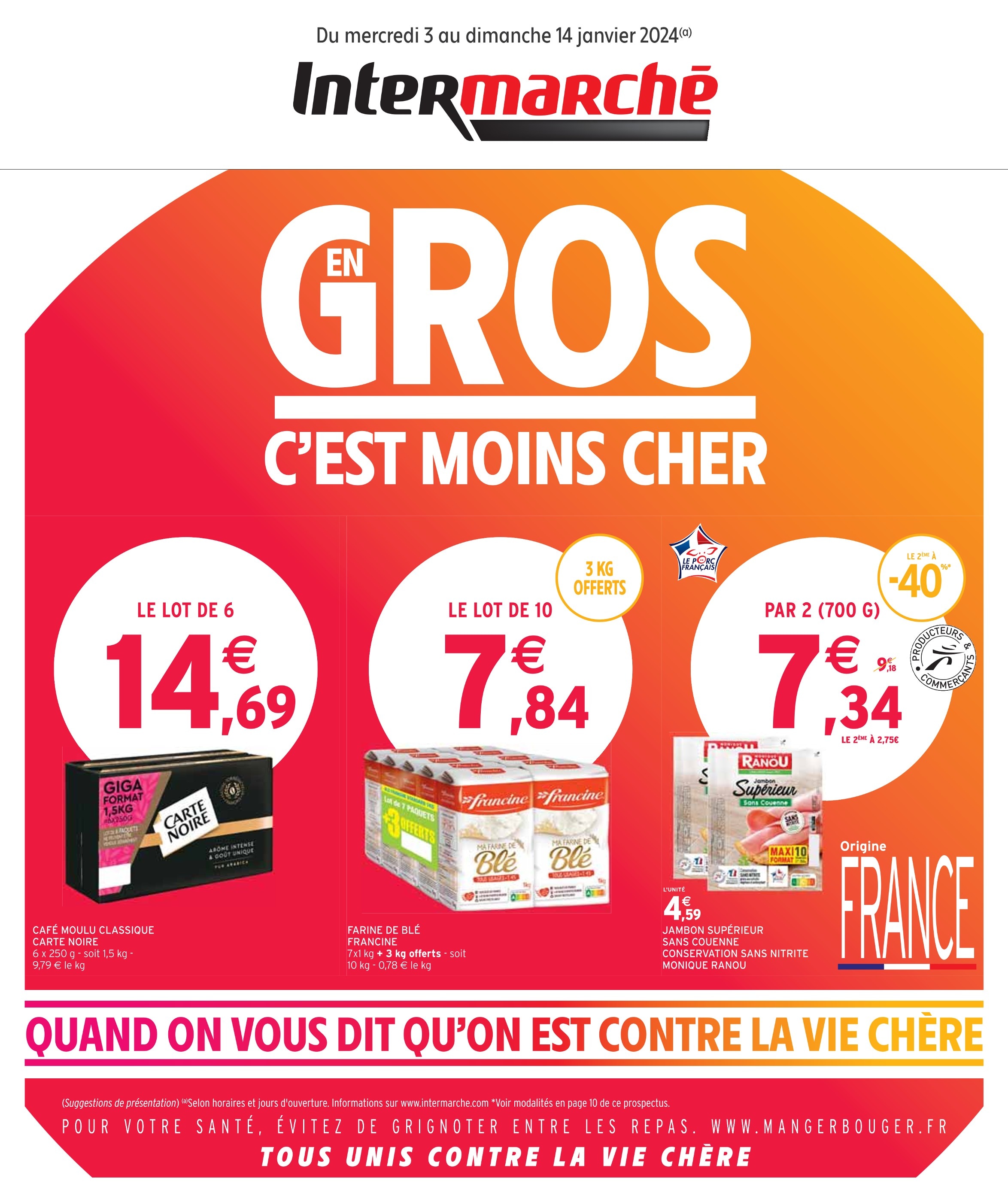 Intermarché milly discount la foret