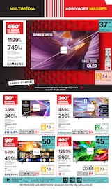 Promos Télévision dans le catalogue "ARRIVAGES MASSIFS" de Carrefour Télévision en promo dans le catalogue Carrefour à la page 12