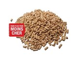 Granulés de bois pour poêle ou chaudière - Sac de 15 kg en promo chez Brico Dépôt Épinal à 4,89 €