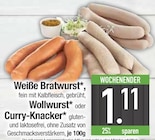 Weiße Bratwurst im Angebot bei E center in Regensburg Weiße Bratwurst Angebote bei E center Regensburg für 1,11 €