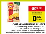 Chips à l'ancienne nature - Lay's en promo chez Supeco Chips à l'ancienne nature - Lay's dans le catalogue Supeco