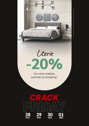 Matelas Angebote im Prospekt "CRACK FRIDAY" von Crack Matelas Angebote im Prospekt "CRACK FRIDAY" von Crack auf Seite 4