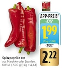 Spitzpaprika rot Angebote bei E center Neustadt für 1,99 €