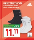 UNISEX SPORTSOCKEN Angebote von adidas bei Marktkauf Dülmen für 11,11 €