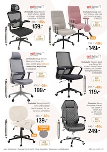 Bürostuhl im Opti-Wohnwelt Prospekt "Für Zuhause-Liebhaber" mit 64 Seiten (Bremen)