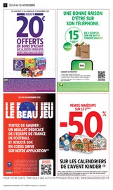 Calendrier Avent Angebote im Prospekt "EN GROS C'EST MOINS CHER" von Intermarché Express Calendrier Avent Angebote im Prospekt "EN GROS C'EST MOINS CHER" von Intermarché Express auf Seite 2