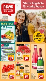 Aktueller REWE Supermarkt Prospekt in Weißenhorn und Umgebung, "Dein Markt" mit 16 Seiten, 03.03.2025 - 08.03.2025