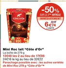Mini Roc lait à Monoprix dans Arras Mini Roc lait à Monoprix dans Arras