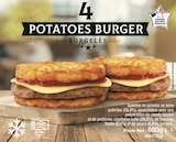 4 potatoes burger - Lidl à Aix-les-Bains 4 potatoes burger en promo chez Lidl Aix-les-Bains à 5,49 €