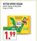 Aktuelle Ritter Sport Angebote bei Marktkauf in Münster Aktuelles Vegan Roasted Peanut Angebot bei Marktkauf in Münster ab 1,99 €
