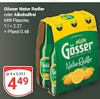Natur Radler im Angebot bei GLOBUS in Braunschweig Natur Radler Angebote von Gösser bei GLOBUS Braunschweig für 4,49 €