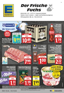 EDEKA Prospekt der Woche "Aktuelle Angebote" Seite 1, 30.06.2025 bis 05.07.2025 für Sankt Augustin Aktueller EDEKA Prospekt "Aktuelle Angebote" Seite 1 von 24 Seiten für Sankt Augustin