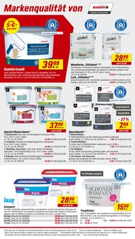 Wandfarbe im toom Baumarkt Prospekt "Respekt, wer's selber macht." mit 8 Seiten (Dortmund)