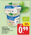 Schlagsahne im Angebot bei E center in Falkensee Schlagsahne Angebote von EDEKA Bio bei E center Falkensee für 0,99 €