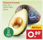 Avocado im Netto Marken-Discount Prospekt Avocado von Chiquita im aktuellen Netto Marken-Discount Prospekt für 0,89 €
