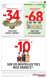 Whisky Angebote im Prospekt "-50% DE REMISE IMMÉDIATE SUR LE 2ÈME" von Intermarché auf Seite 5