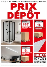 Prospectus Brico Dépôt, "PRIX DÉPÔT" à Lavault-Sainte-Anne et alentours, 1 page, 05/09/2025 - 18/09/2025 Catalogue Brico Dépôt "PRIX DÉPÔT" à Lavault-Sainte-Anne et alentours, 1 page, 05/09/2025 - 18/09/2025