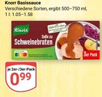 Basissauce im Angebot bei GLOBUS in Altenburg Basissauce Angebote von Knorr bei GLOBUS Altenburg für 0,99 €
