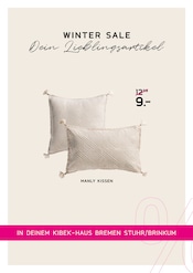 Aktueller Kibek Prospekt mit Kissen, "WINTER SALE", Seite 9