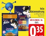 Aktuelles Katzennahrung Angebot bei EDEKA in Regensburg ab 0,35 €