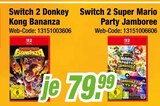 Switch 2 Donkey Kong Bananza oder Switch 2 Super Mario Party Jamboree im Angebot bei expert in Frankfurt Switch 2 Donkey Kong Bananza oder Switch 2 Super Mario Party Jamboree Angebote bei expert Frankfurt für 79,99 €