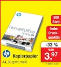 Kopierpapier im Angebot bei Zimmermann in Gronau Kopierpapier Angebote von HP bei Zimmermann Gronau für 3,97 €
