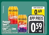 Spezi im Angebot bei EDEKA in Neusäß Spezi Angebote von Paulaner bei EDEKA Neusäß für 0,59 €