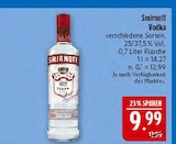 Vodka Angebote von Smirnoff bei Marktkauf Bautzen für 9,99 €