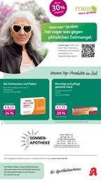 Apotheke Prospekt von mea - meine apotheke in Schlierbach Aktueller mea - meine apotheke Apotheken Prospekt für Schlierbach: Unsere Juli-Angebote mit 4} Seiten, 01.07.2025 - 31.07.2025