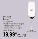 Sektglas Aveiro im METRO Prospekt Sektglas Aveiro von im aktuellen METRO Prospekt für 23,79 €