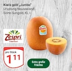 Kiwis gold 'Jumbo' im Angebot bei GLOBUS in Koblenz Kiwis gold 'Jumbo' Angebote von Zespri bei GLOBUS Koblenz für 1,11 €