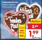 Lebkuchenherzen Angebote bei Netto Marken-Discount Wolfenbüttel für 2,49 €