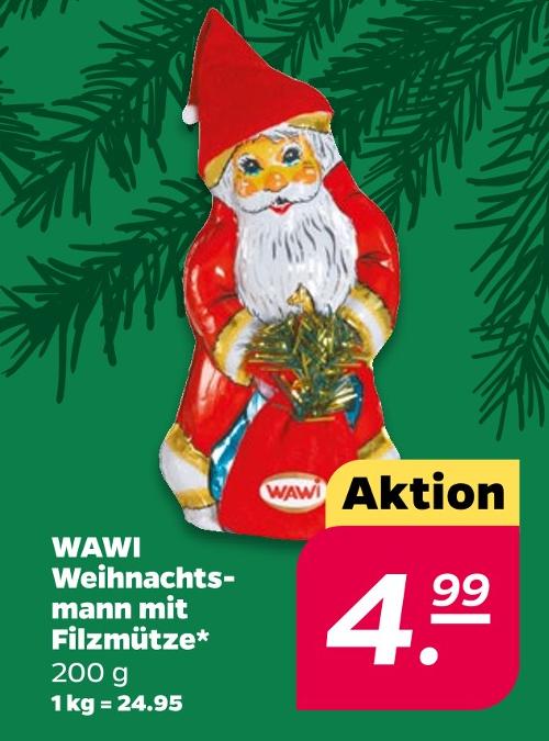 Weihnachtsmann mit Filzmütze