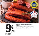 Saucisse de Montbéliard IGP - Bazin dans le catalogue E.Leclerc