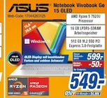 Aktuelles Notebook Vivobook Go 15 OLED Angebot bei expert in Siegen (Universitätsstadt) ab 599,00 €