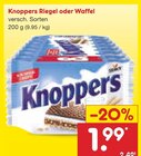 Aktuelle Süßigkeiten Angebote bei Netto Marken-Discount in Leipzig Aktuelles Riegel oder Waffel Angebot bei Netto Marken-Discount in Leipzig ab 1,99 €