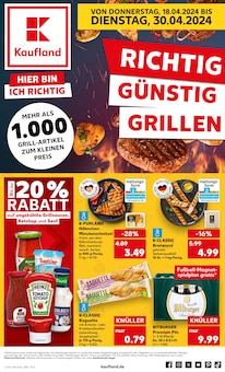 Bratwurst im Kaufland Prospekt "RICHTIG GÜNSTIG GRILLEN" mit 8 Seiten (Rostock)