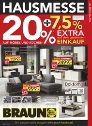 Couchtisch Angebot & Preis im aktuellen BRAUN Möbel-Center Prospekt Couchtisch Angebot im aktuellen BRAUN Möbel-Center Prospekt auf Seite 1