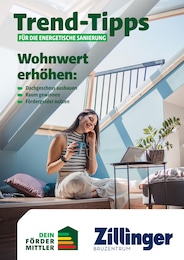 Bauzentrum Zillinger Prospekt für Winzer: "Trend-Tipps für die energetische Sanierung", 42 Seiten, 16.10.2026 - 25.10.2026