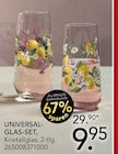 BRAUN Möbel-Center Reichenau - Universal-Glas-Set Angebot im Prospekt Universal-Glas-Set bei BRAUN Möbel-Center im Reichenau Prospekt für 9,95 €