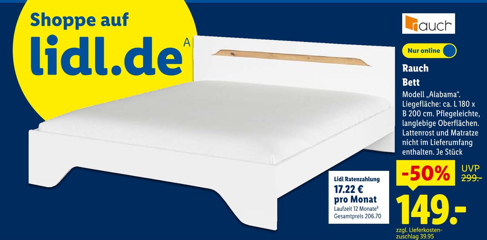 Bett Modell 'Alabama'