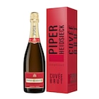 Champagne Brut - PIPER HEIDSIECK en promo chez Carrefour Saint-Raphaël à 27,95 €
